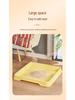 Stainless Steel Large Dog Toilet with Anti-Stomp Mesh for All Dog Sizes