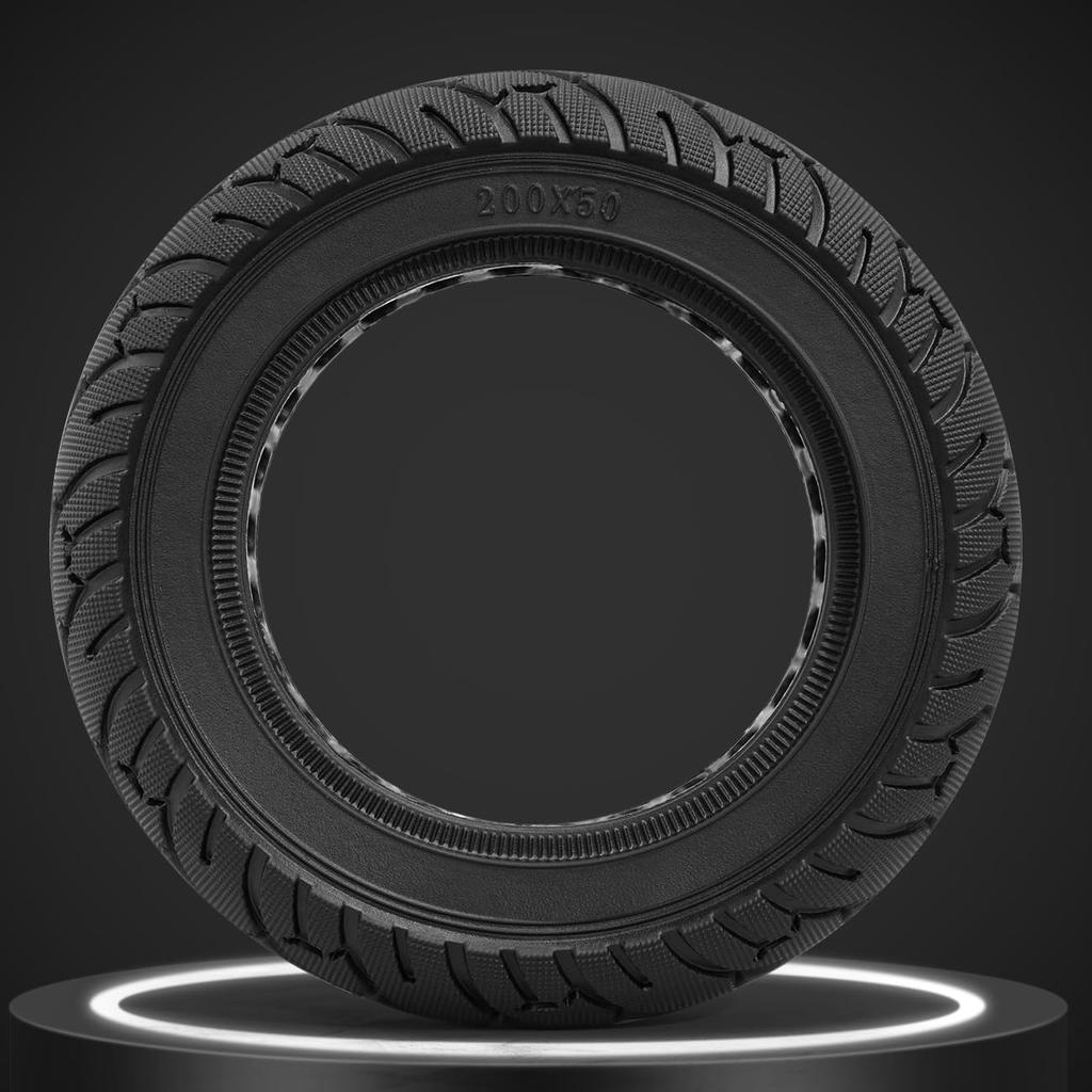 PaoWin 200x50 Solid Tires, 200x50 Scooter Tires, Compatible with 200x50 Electric Kick Scooters, PWT005