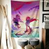 Celeste Dawn Wall Hanging Printed Fabric Blanket Decorative Tapestries for Bedroom Living Room Home Decor