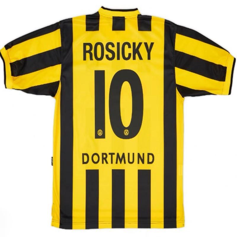 Retro Fußballtrikot Herren Damen Erwachsene Fußballhemd Vintage Dortmund BVB Klassische Trikots Riedle Muller Sammer Haaland