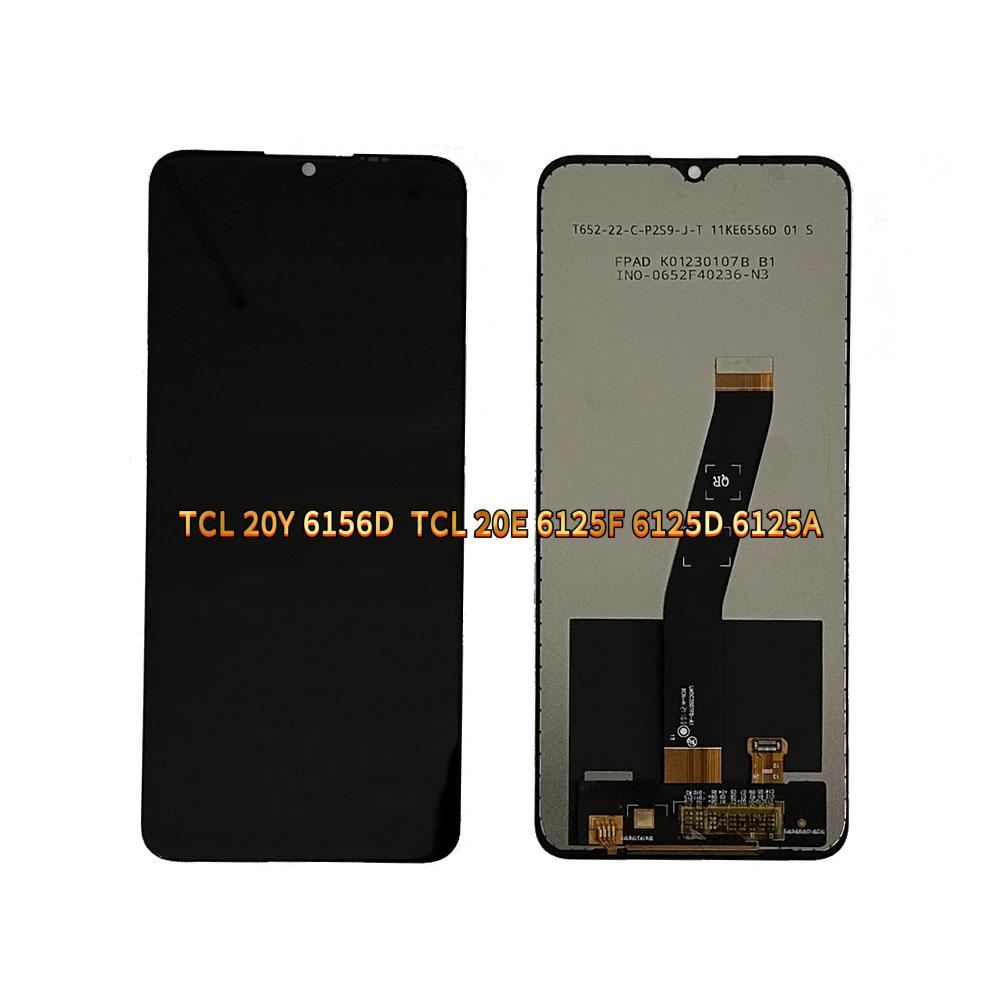 

LCD Screen and Digitizer Full Assembly for TCL 20Y 6156D TCL 20E 6125F 6125D 6125A