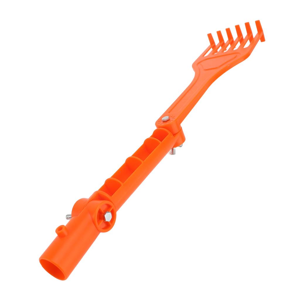 Hand Rake with Rotatable Handle ABS Small Leaves Rake Mini Garden Rake for Lawn Yard Flower Bed