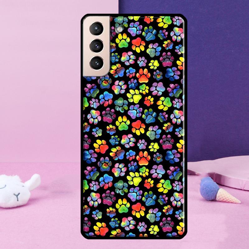 Dog Paw Phone Case For Samsung Galaxy S25 Ultra S24 Ultra S9 S10 S20 S21 S22 Plus S23 S24 FE Cover