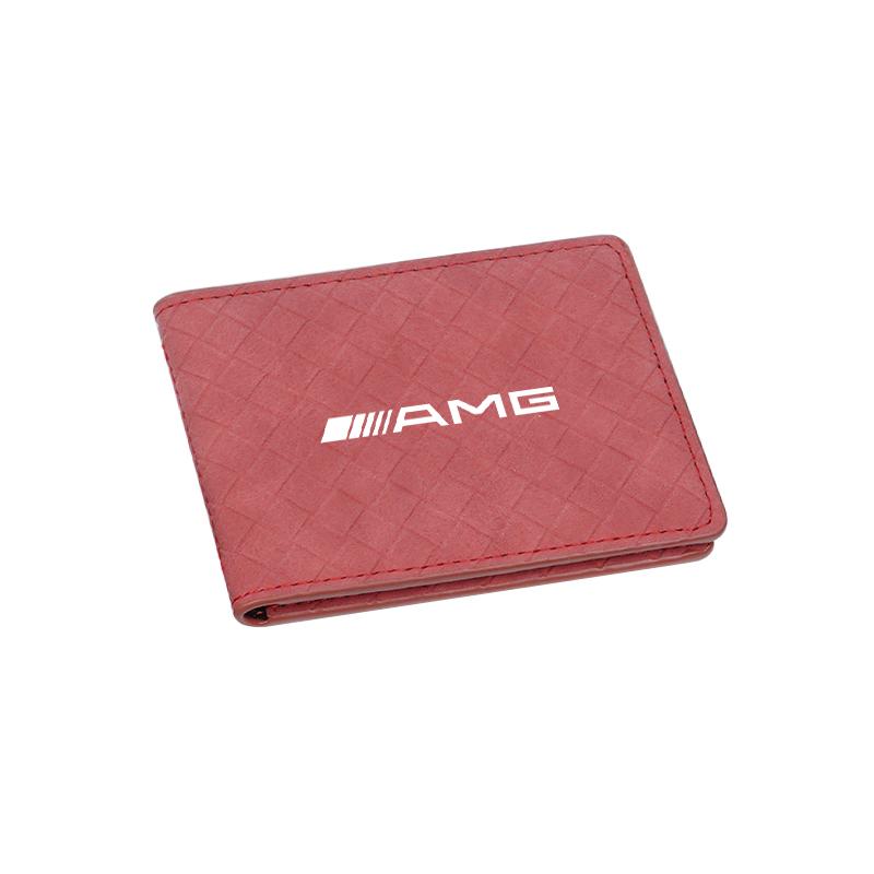 CAR DRIVE CERTIFICATE COVER AUTO DRIVER'S LICENSE WALLET KEYCHAIN for Mercedes Benz AMG W203 W204 W205 W209 W210 W211 W212 W1