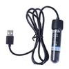 Aquarium Heater 2A Black 5V Sturdy Space Saving Fish Tank Heater Portable Fish Tank Heating Rod Smart Control