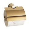 Reliance Paper Holder, Toilet Paper Dispenser, Accessory, Pale Gold, S3219 Series, S3219PHPG. Dimensions: Depth 13.2cm, Height 8.8cm, Width 14.9cm.