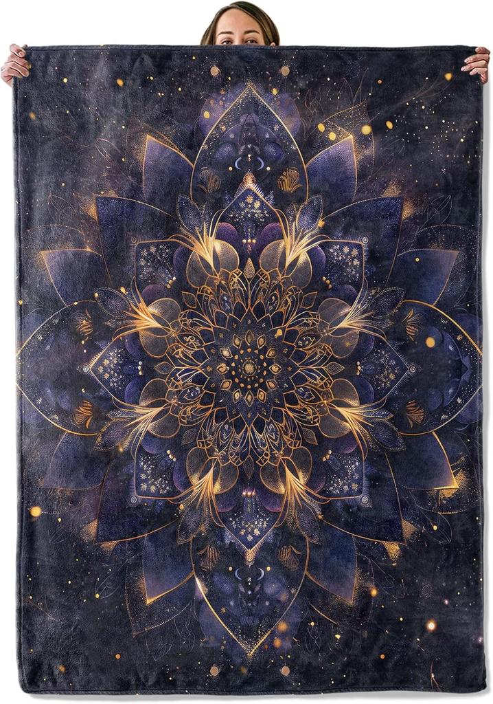 Vintage Butterfly Gifts, Colorful Butterfly Theme Blanket for Adults Women Kids, Cozy Fuzzy Warm Soft Throw Blankets for Bedroom