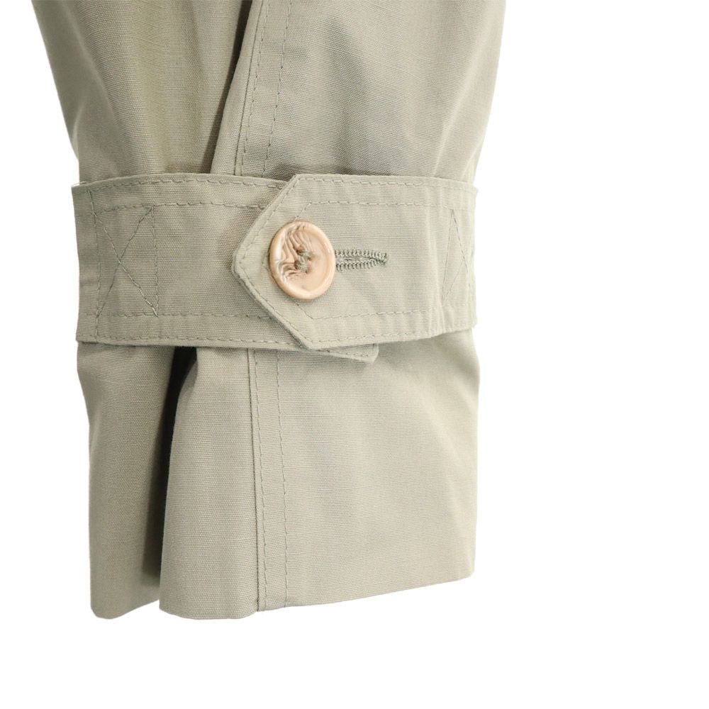 LONDON FOG 80s 90s Made In USA Old With Liner Stainless Collar Coat 14 Women Used