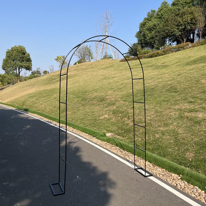 Garden Trellis Plant Climber Arch: Supports Grapes, Clematis, Blue Plumbago, Roses, and Vines