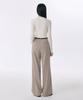 MUSINSA STANDARD WOMAN Women'S Heavyweight Brushed Deep Tuck Wide Slacks [Light Beige]