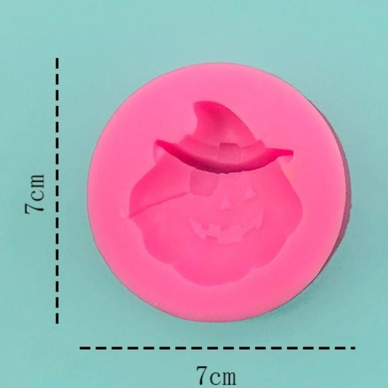 

Pirate Pumpkin Shaped Silicone Mold DIY Halloween Theme Cake Mold Baking Decoration