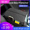 2025 Hot Car Central Armrest Pad Storage Bag For BMW 5 Series G30 G38 F10 F15 F16 G05 G06 X5 X6 X7 G32 6GT LHD Auto Center Armre