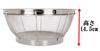 Made In Japan TAKAGI Deep Silver Colander, 35cm,