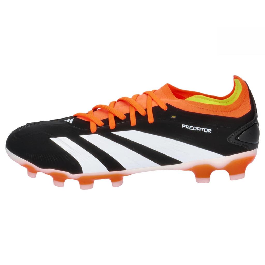 Adidas Predator 24 Pro Foci Cipő Sárra és Műfűre Core Piros Méret HG/AG Turf, MDK14, Fekete/Lábbelifehér/Solar (IG7733), 27,5 cm