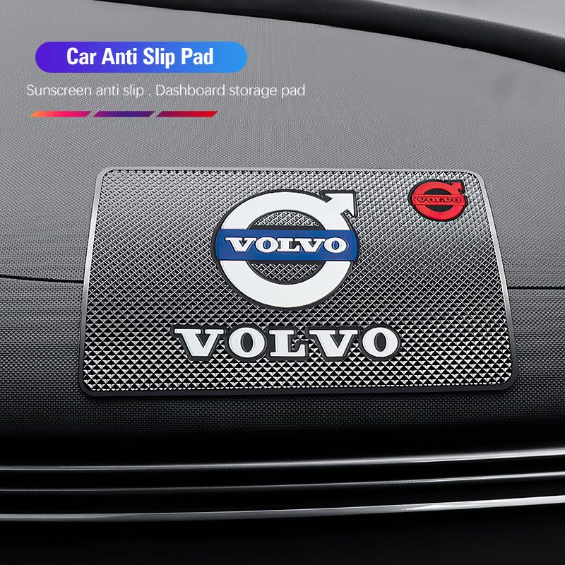 Fcvdz6 Car Anti Slip Pad Auto Ornaments Storage Rubber Mat For Volvo Xc60 Xc90 V40 V60 S60 V50 V90 S80 C40 XC40 V70 XC70 C30 C70 EX90