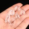 1Pc 1:12 Dollhouse Miniature Transparent Jar Glass Vase Plant Growing Cup Glass Bottle With Lid Home Model Decor Toy
