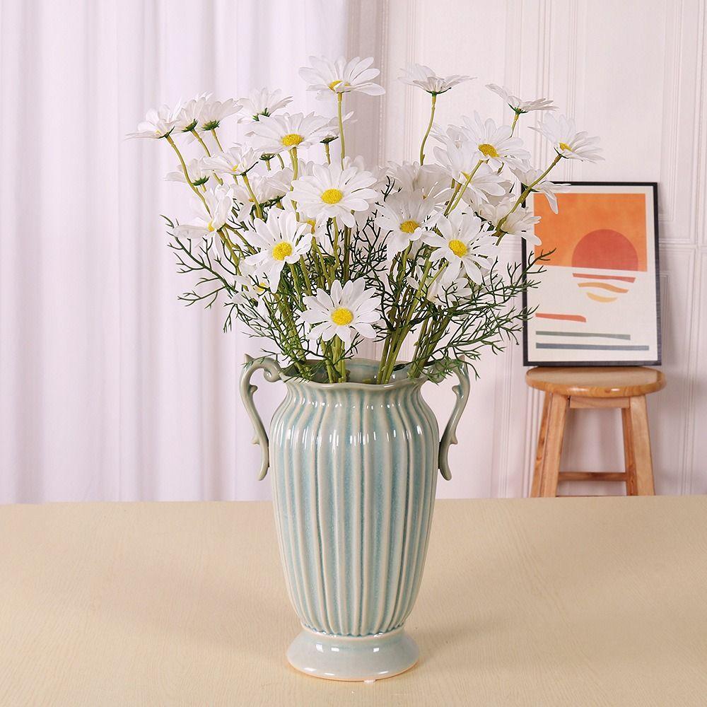 Long Branch Artificial Daisy Flowers Multi-color Natural Simulation Simulation Daisy Flowers Decorative 5 Head