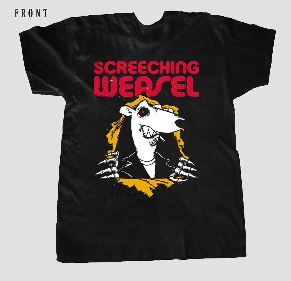 Collection Screeching Weasel Gift For Fan Black S-2345XL Unisex T-shirt Unisex T-Shirt S