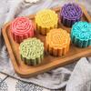 Creative Pastry Baking Model 3D Cookie Stamp Mold Stripping Easily Moon Cake Mold  Kitchen Gadgets