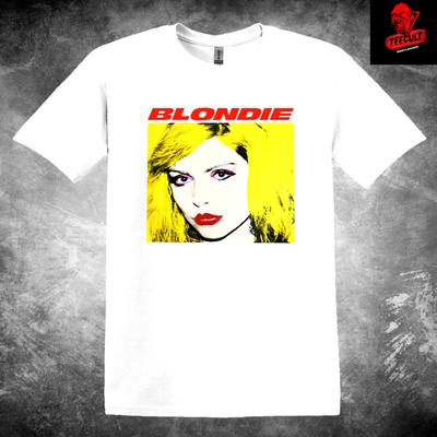 Men's and Women's T-shirts Blondie Iconic Rock Band Unisex Cotton Premium