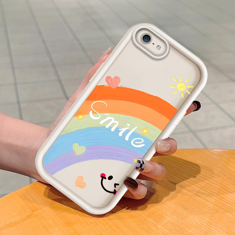 Soft Silicone Square Ladder Printing Pattern Phone Casing Full Cover Camera Shockproof Protection Rubber Case for iPhone Infinix Tecno OnePlus