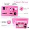 Handheld Nail Drill Machine 30000rpm Professional Nail Drill Electric Nail File Kits for Nail Shaping Buffing Gel Nails