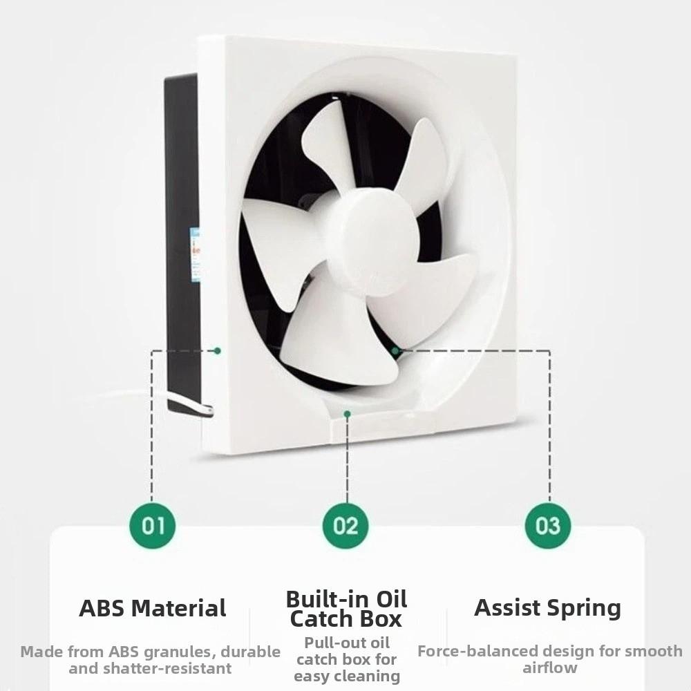 Powerful Wall Exhaust Fan Two-way Range Hood Fan Exhaust Fan Air Blower Pet House