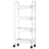 Lieve 5-Tier Rolling Storage Cart