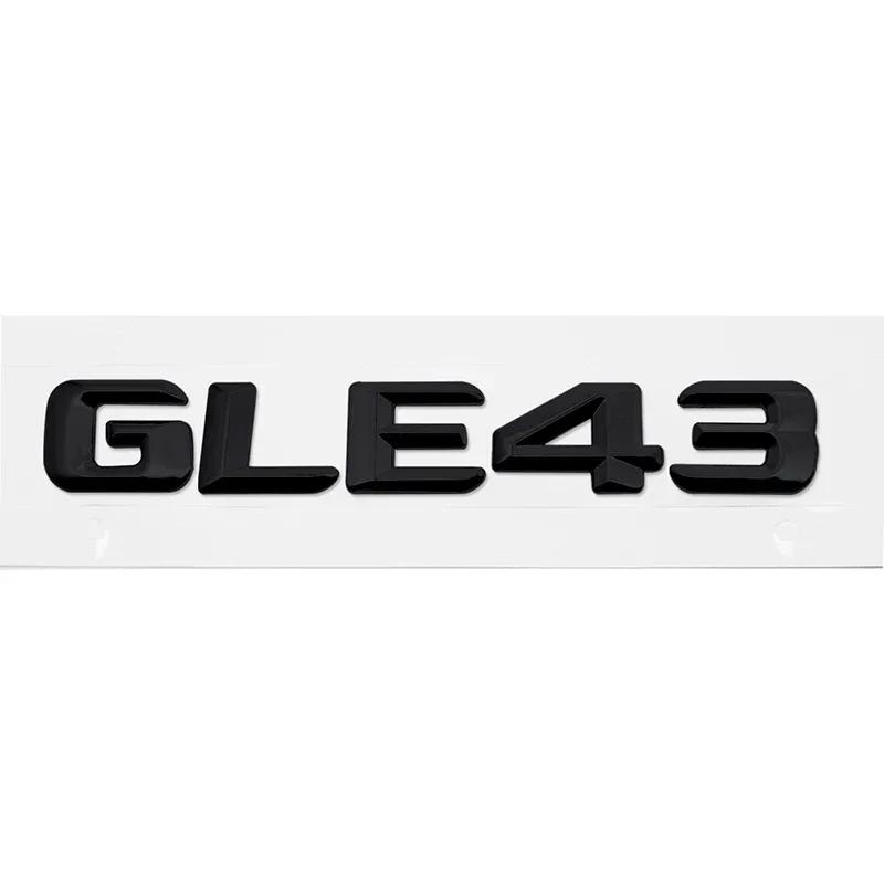 3D Car Rear Trunk Sticker Tail Number Emblem for Mercedes Benz GLE43 GLE63 GLE300 GLE320 GLE350 GLE400 GLE450 GLE500 GLE550
