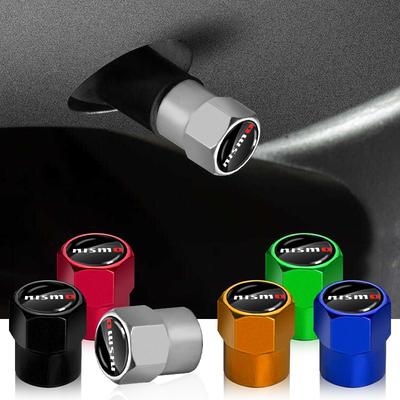 4 Adet Araba Tekerlek Lastikleri Bolt-in Valf Kapakları Rozet Araba Aksesuarları Nismos Tiida Teana Skyline Juke X-trail Almera Qashqai Ürünleri İçin