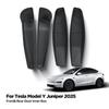 For Tesla Model Y Juniper/Launch 2025 Car Side Door Handle Storage Box Accessories Front Rear Door Anti Dirty Organizer Tray