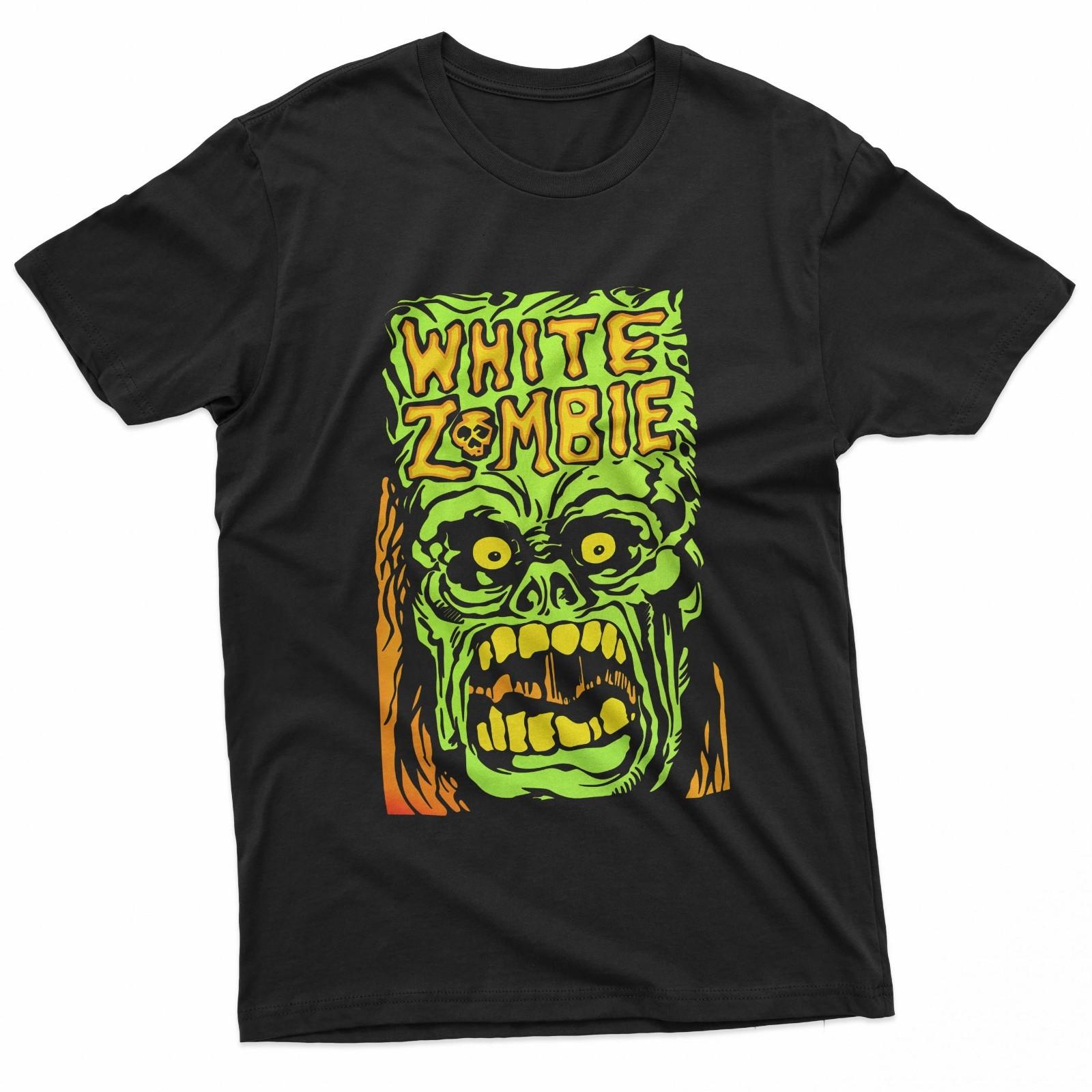 White Zombie Horror Graphic T-shirt S