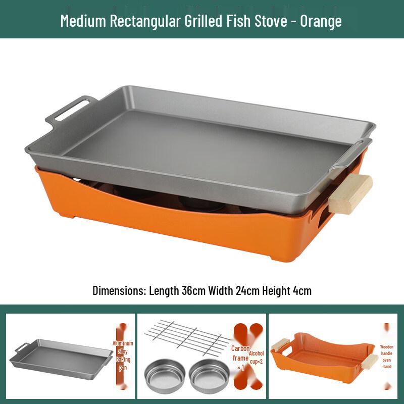 Kashion Smart Commercial Grilled Fish Grill