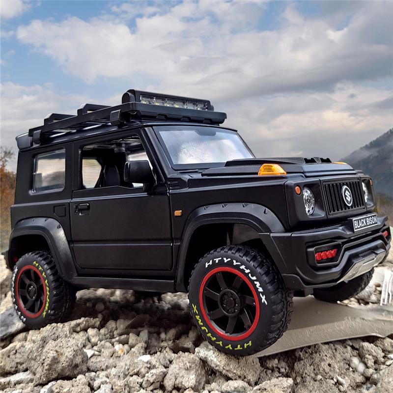 1/18 SUZUKI Jimny Alloy Car Model Diecasts Metal Toy Off-Road Vehicles Car Model High Simulation Collection Childrens Toys Gift
