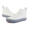 Kappa Casual Comfortable High-Top Skate Shoes Unisex Sneakers White Blue K0C45VS15-012A