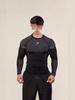 GYMSHARK Koszulka do biegania i fitnessu z długim rękawem - Codzienna, oddychająca, dopasowana