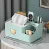 Tissue Storage Box Living Room Dining Room Tea Table Desktop Storage Multi functional Storage Box