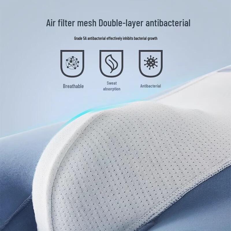 LangSha Men's Antibacterial Cotton Boxer Briefs 4-Pack