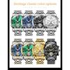 OLEVS Neue Uhr Automatische mechanische Uhr Multifunktions-Herrenuhr mit großem Zifferblatt