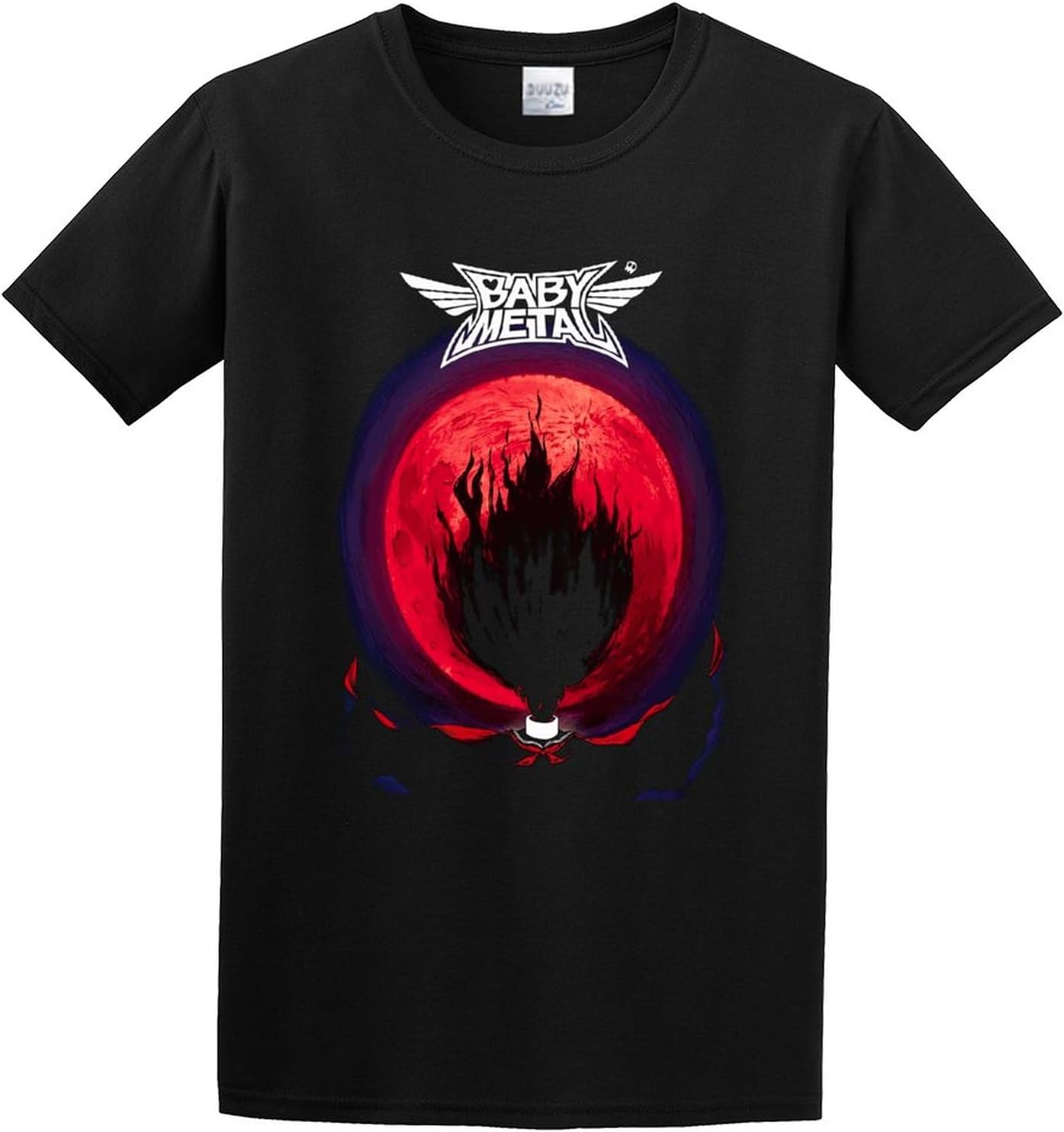 Men s Babymetal Logo Men s T Shirt Fashion Casual Cool Teehirts XS чёрный