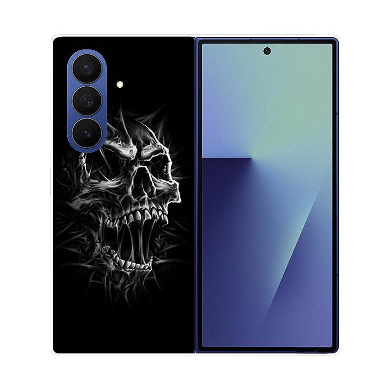 For Samsung Z Fold7 Case Clear Hard PC Folding Cover For Samsung Galaxy Z Fold 7 6 5 4 3 Fold6 Shockproof Transparent Back Funda