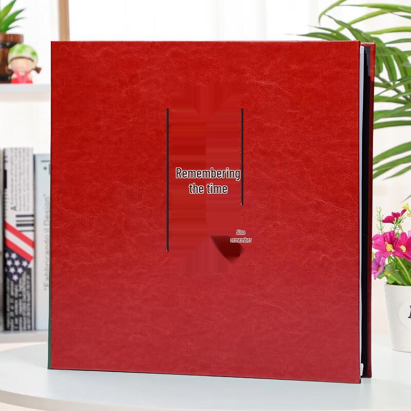 Handun Memory Time Wine Red Photo Album