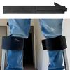 2 peças de tiras de palafitas para drywall ajuste universal durável material de nylon confortável e seguro fixação de fita tiras de palafitas acolchoadas espessas ajustáveis