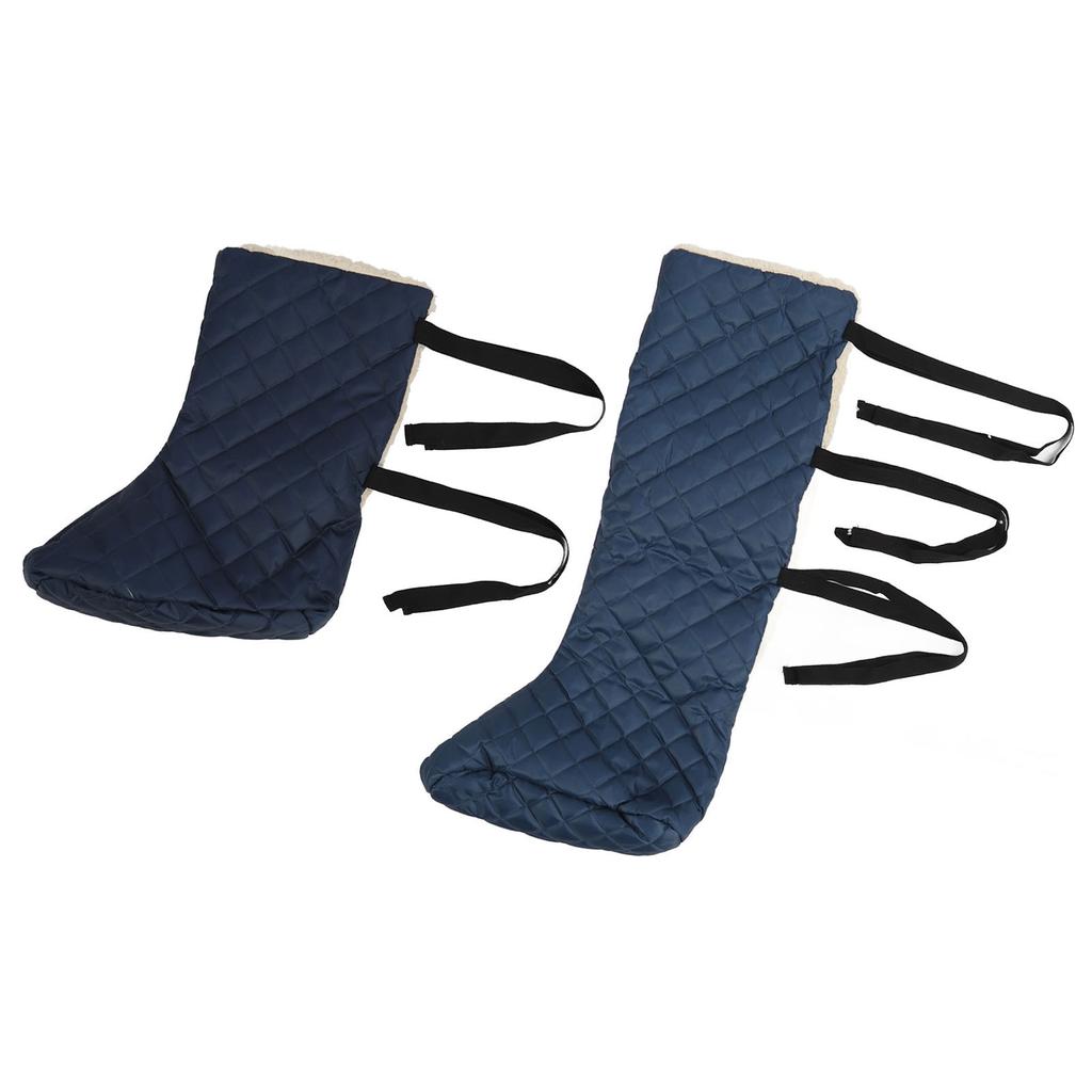 Warm Leg Cast Sleeve Washable Soft Elastic Leg Foot Cast Sock Protector with Adjustable Strap