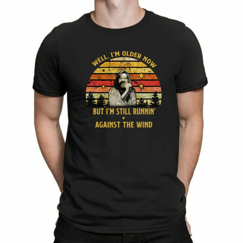 Well I m Older Now But I m Still Runnin Against The Wind  Vintage Shirt Unisex T-Shirt S