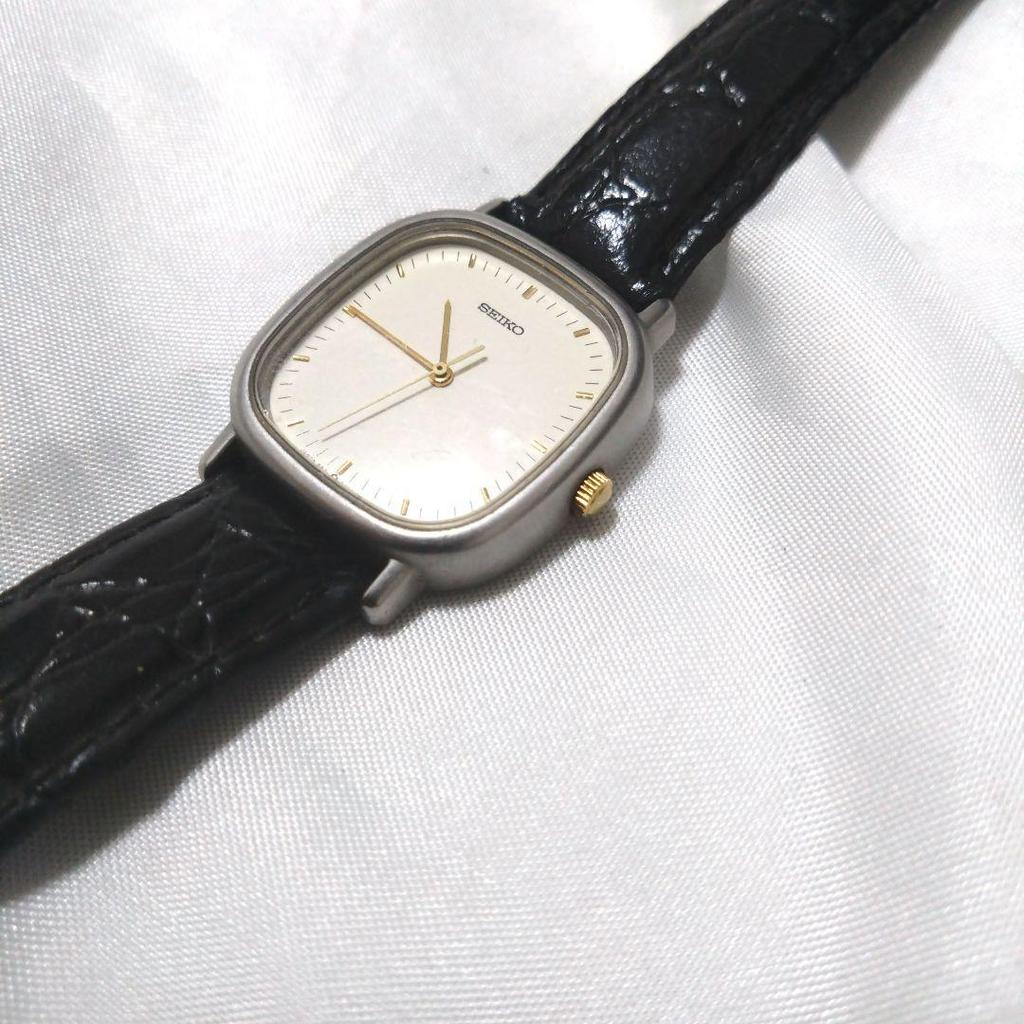 [USED] Rare simple SEIKO watch with replaced battery