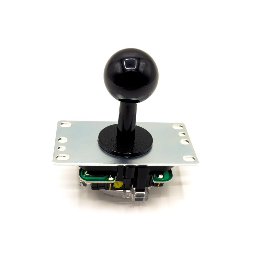 

Sanwa Electronics [Silent] JLX-TPML-8YT-SK-K Joystick Lever (Black) w/ Adjustable Switch & Flat Steel Plate + LB35-K Ball Top (Black) & Shaft Cover