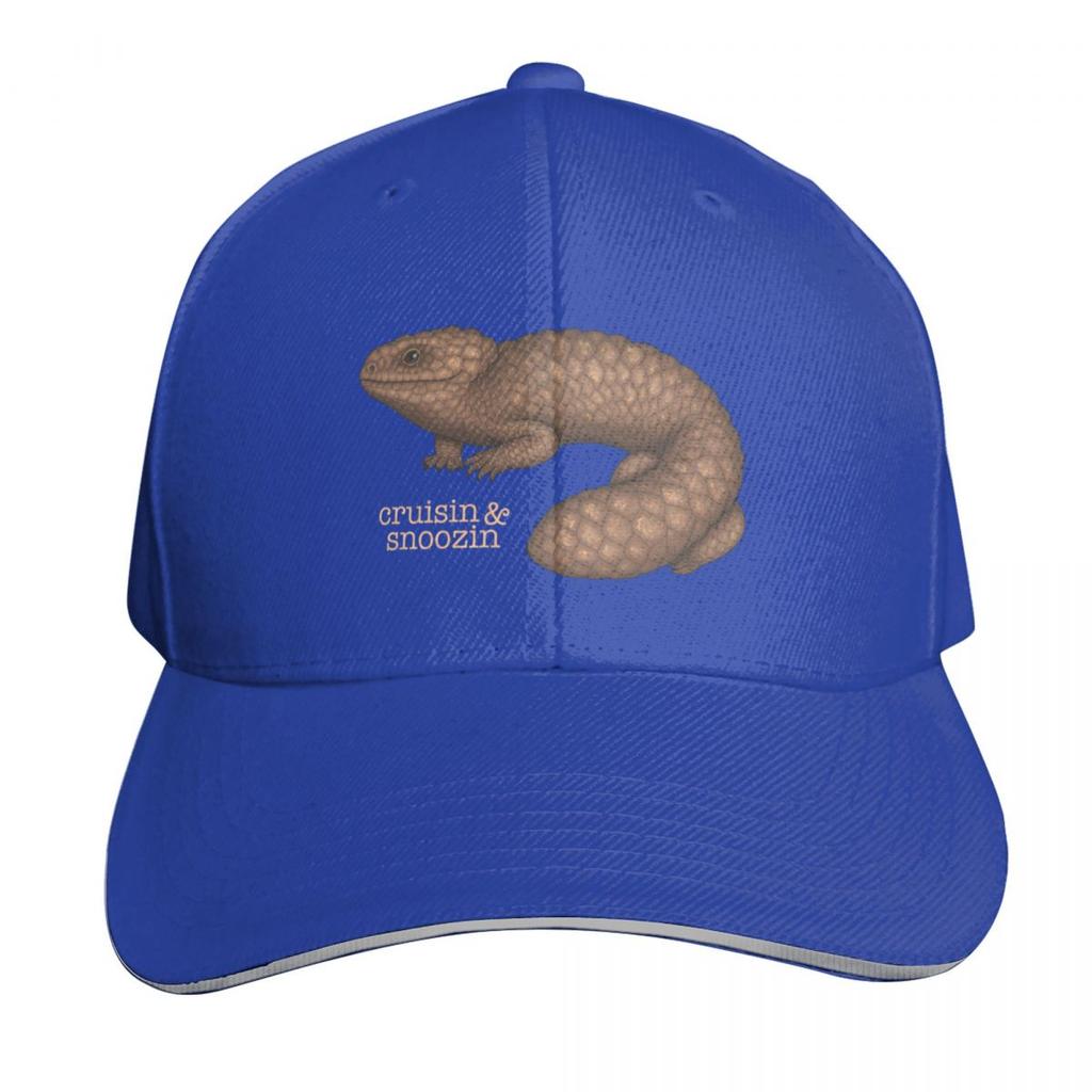 Shingleback Lizard Baseball Cap Hip Hop Derby Hat Fashion Beach Wild Ball Hat Trucker Hats For Unisex Womens