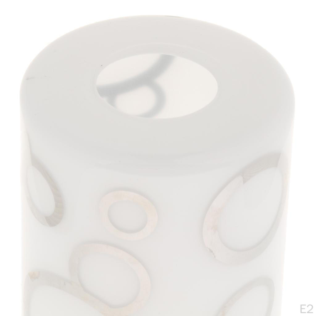 Ceiling lamp -day cover lighting E27 E14 glass high resistance to temperatures