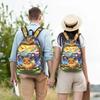 Fashion Pokemon Backpack Eeveelution Mochilas Fashion For Work Office Sturdy Shoulder Rucksack